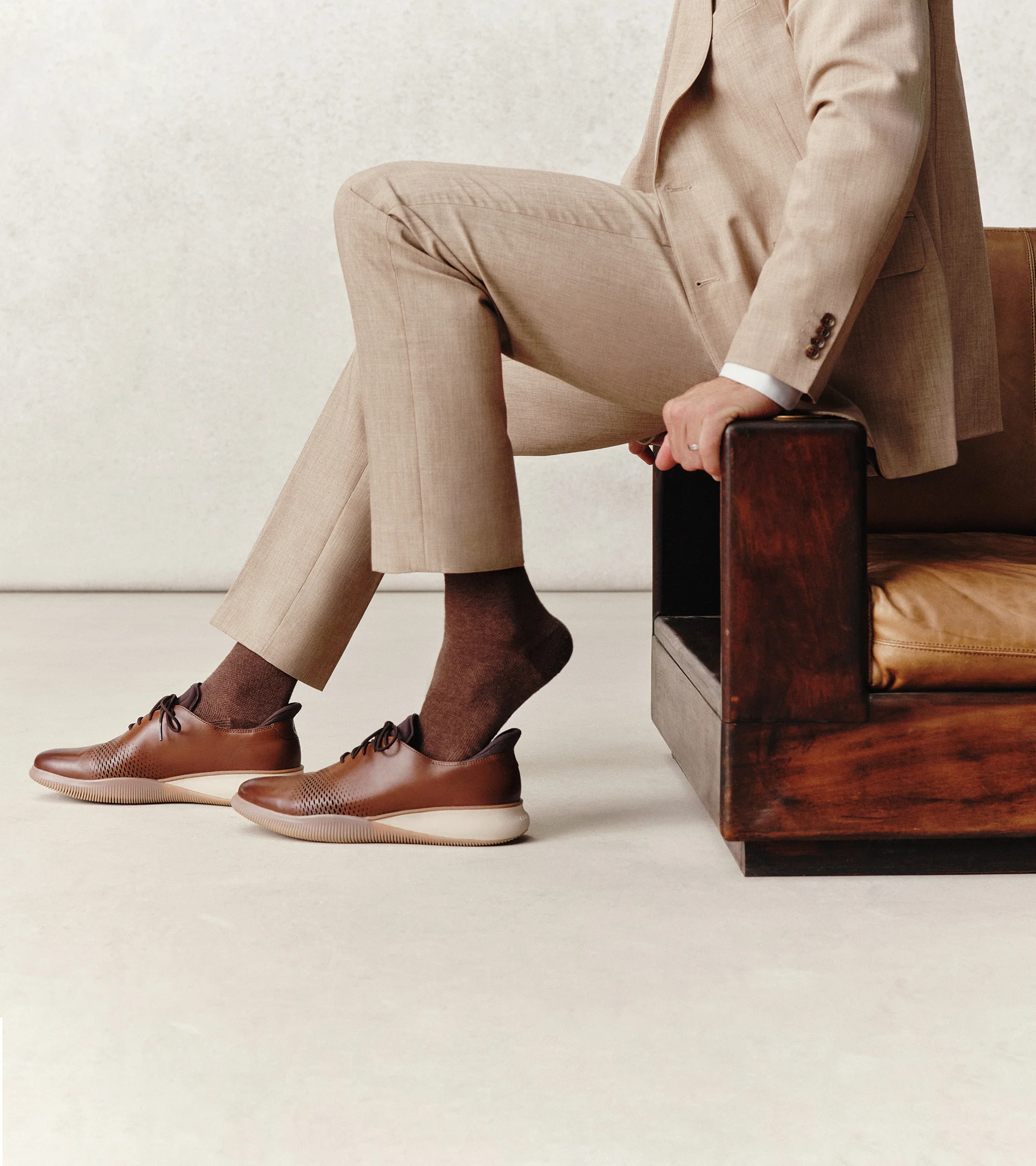 Men's 6.ZERØGRAND Laser Quick-On Oxfords - Image 2