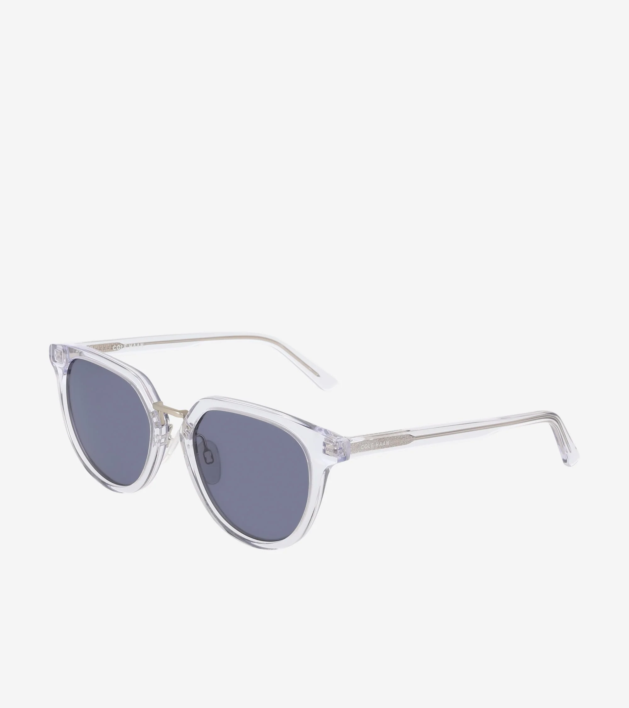Men's Modern Elevated Round Sunglasses