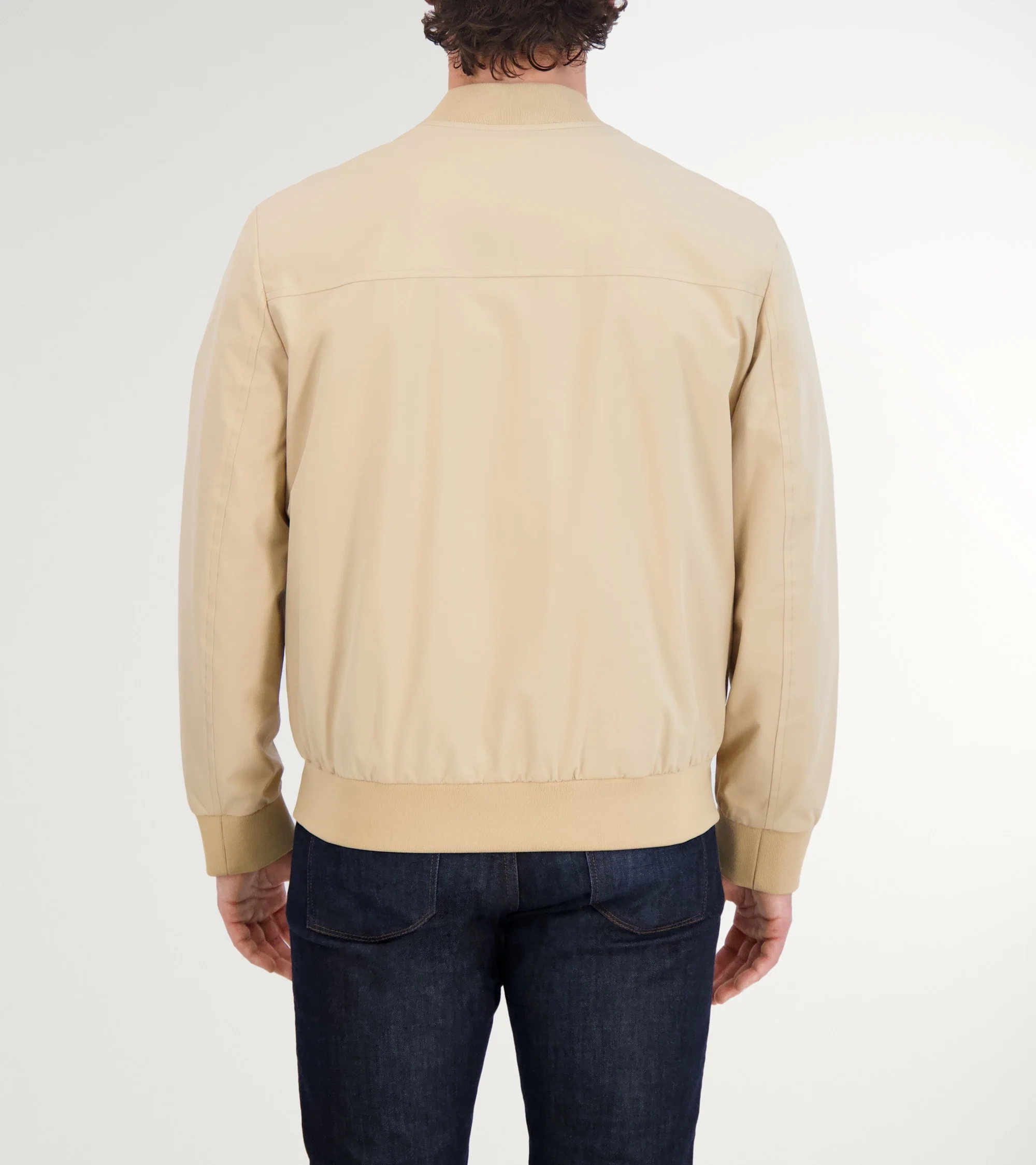 Men's Nylon Bomber Jacket - Image 2