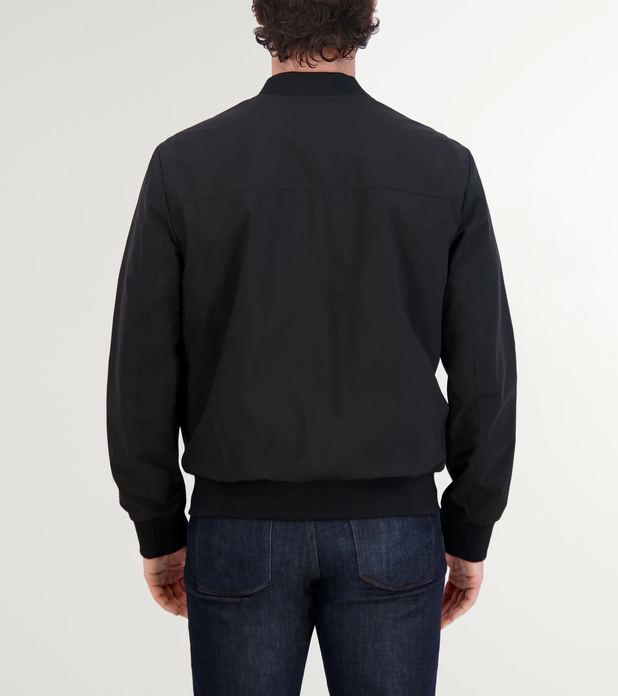 Men's Nylon Bomber Jacket - Image 2