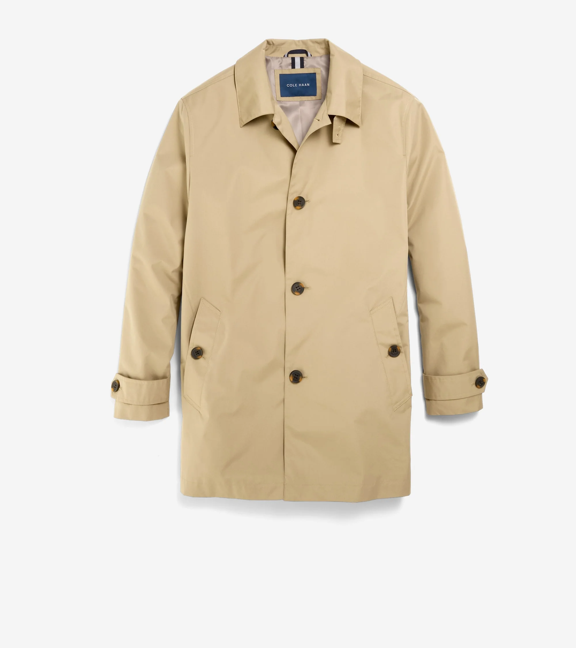 Men's Stand Collar Rain Jacket