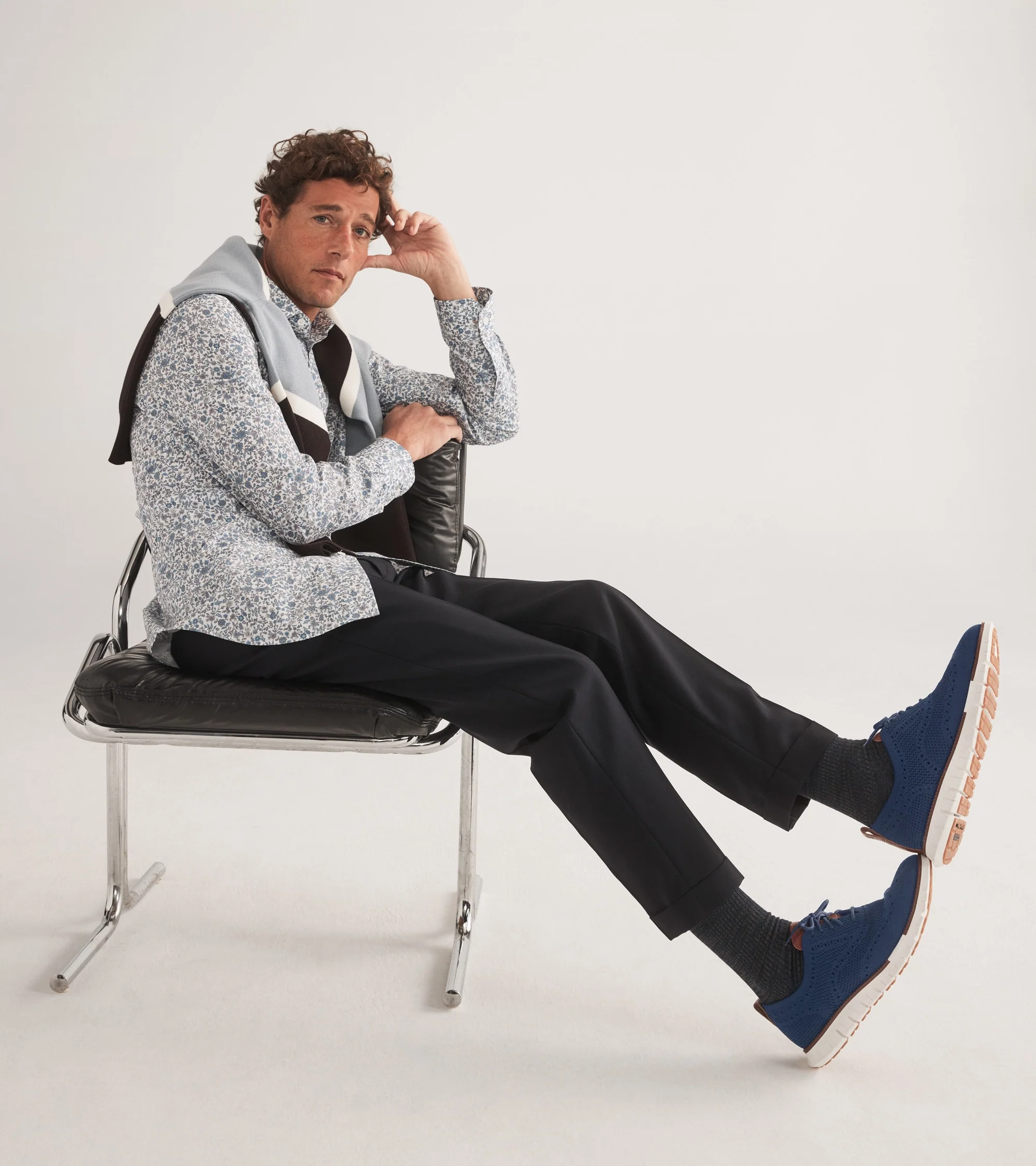 Men's ZERØGRAND Remastered Stitchlite™ Wingtip Oxfords - Image 7
