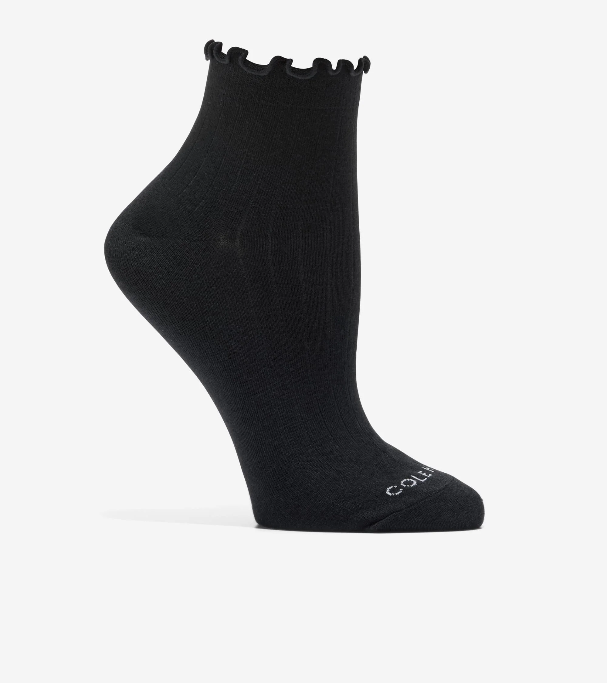 Women's 2-Pair Ruffle Quarter Ankle Socks - Image 3