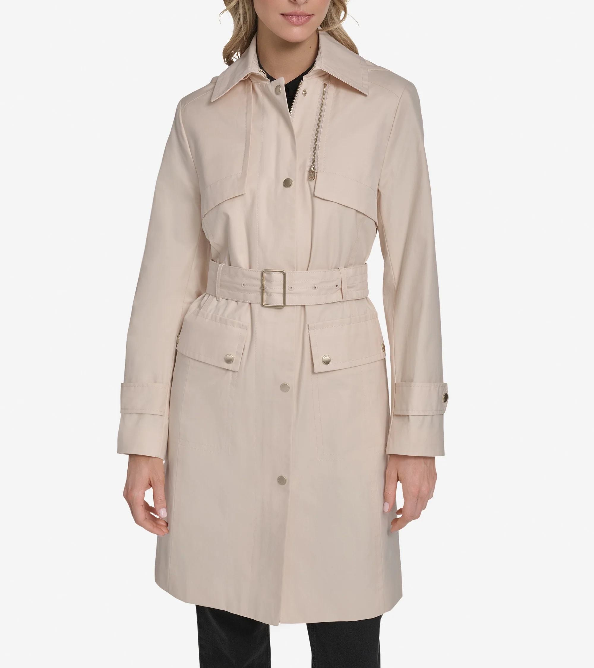 Women's Belted Trench Coat