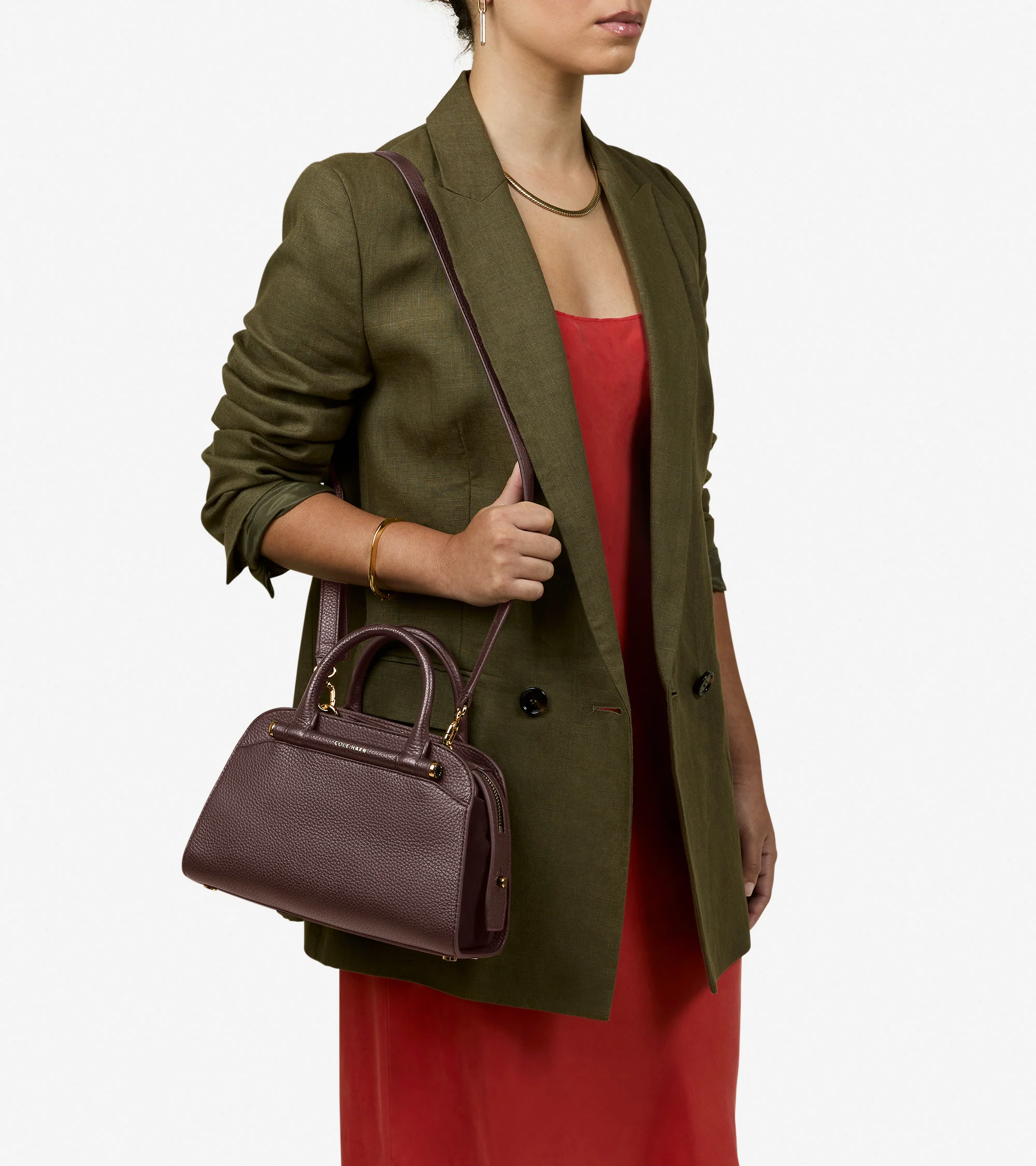 Women's Catherine Small Satchel - Image 6