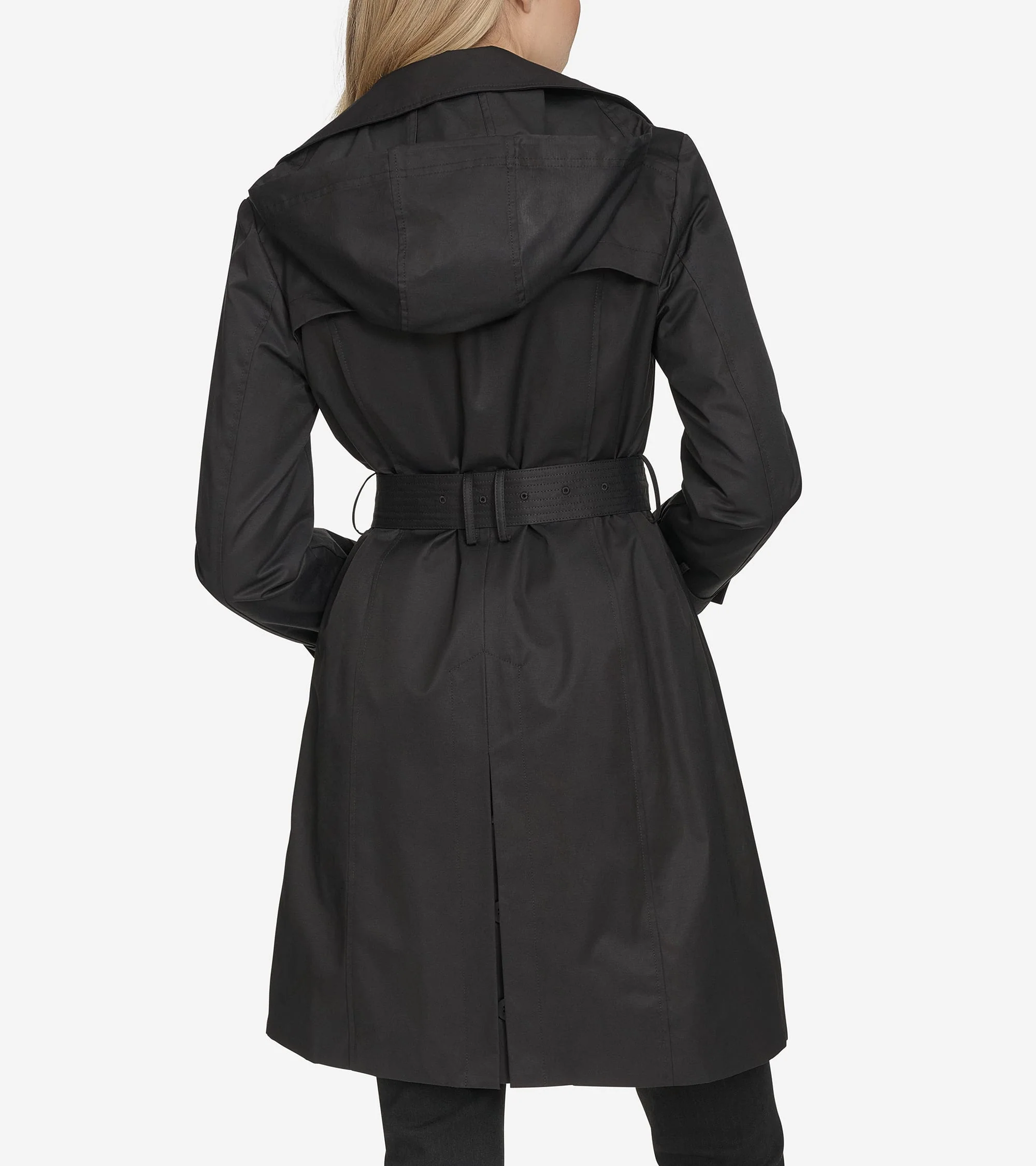 Women's Hooded Trench Coat - Image 2