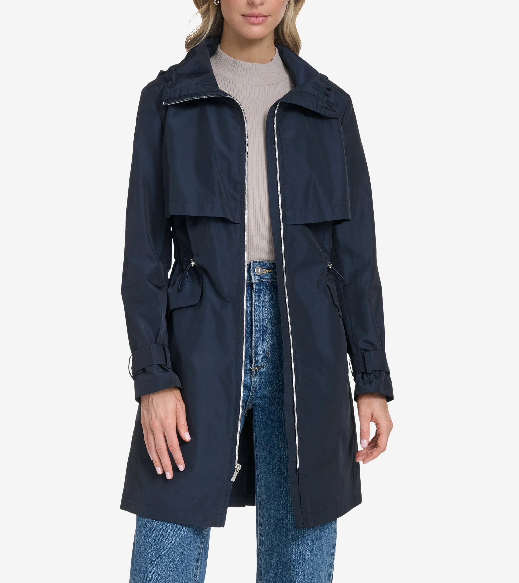 Women's Packable Trench Coat